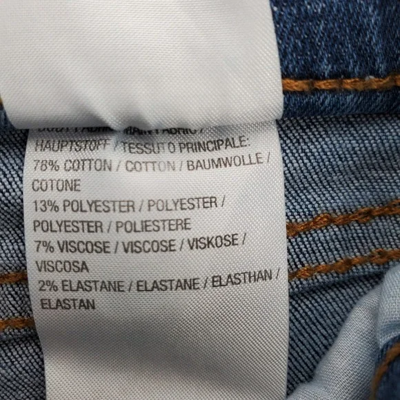 Denim & Co Womens 16P Canyon Retreat Pull On Slim Easy Stretch Denim Jean New - Picture 8 of 9